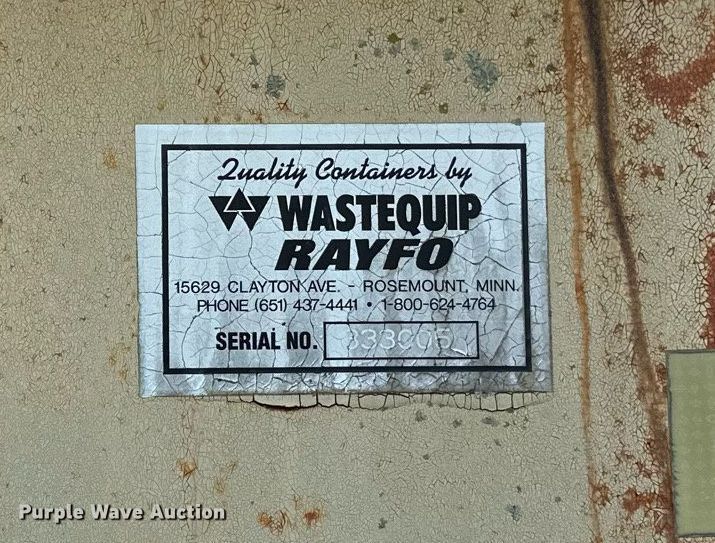 image for item EB2620 Wastequip roll-off container