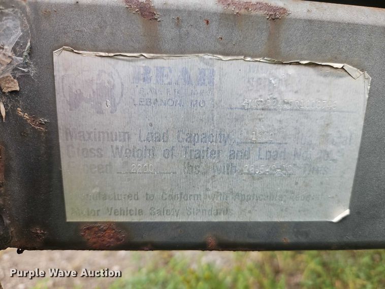 image for item EB8093 1994 Lowe Family 200 pontoon boat