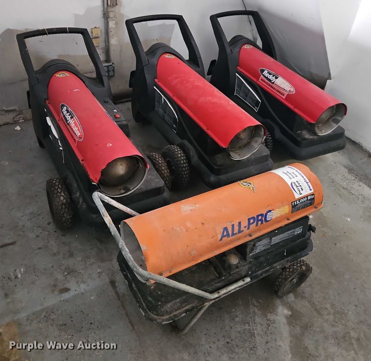 image for item EB8114 (4) portable heaters