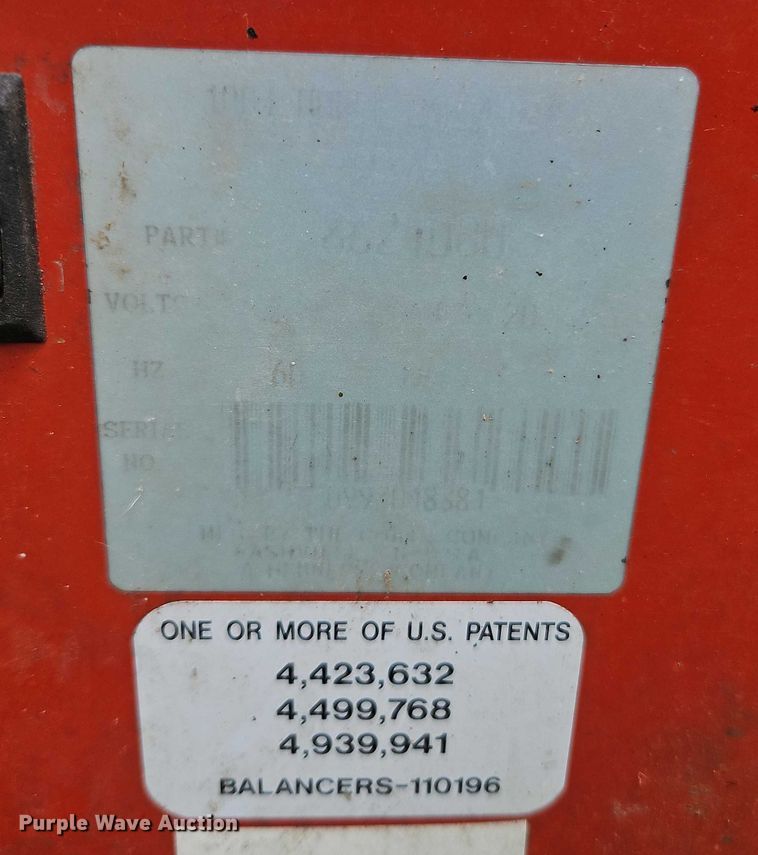 image for item EB8115 Coats 1001 tire balancer