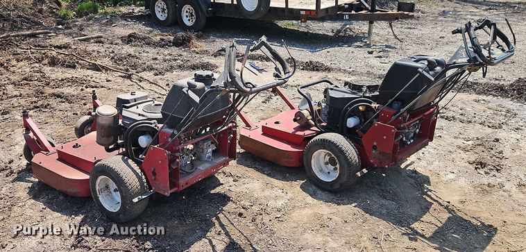 image for item EB8127 (2) Exmark ZTR lawn mowers