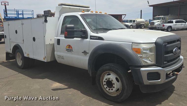 image for item EC1049 2015 Ford F550 Super Duty XL utility / service truck