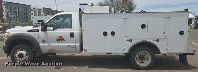 image for item EC1049 2015 Ford F550 Super Duty XL utility / service truck