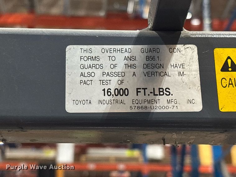 image for item EC3640 Toyota 7FBEU18 forklift