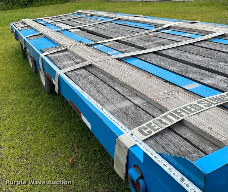 image for item EC3645 2003 Eager Beaver 20HALX flatbed trailer