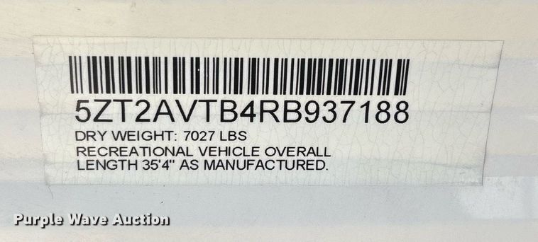 image for item EC3660 2024 Forest River Prime Time Avenger 28DBS camper