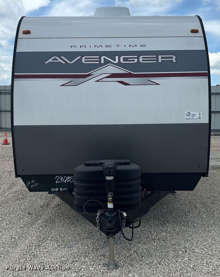 image for item EC3667 2025 Forest River Prime Time Avenger 29QBS camper