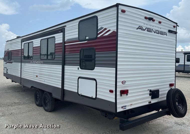 image for item EC3667 2025 Forest River Prime Time Avenger 29QBS camper