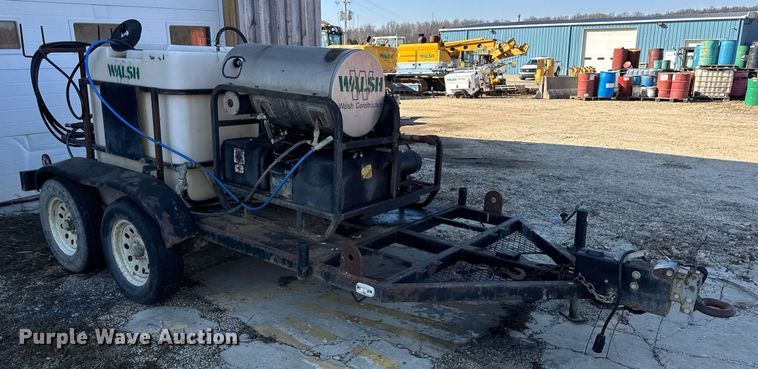 image for item EC4086 Karcher Shark pressure washer trailer