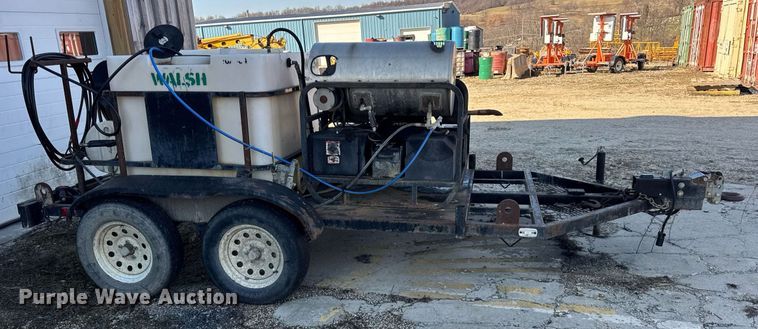 image for item EC4086 Karcher Shark pressure washer trailer