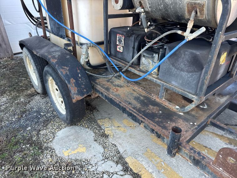 image for item EC4086 Karcher Shark pressure washer trailer