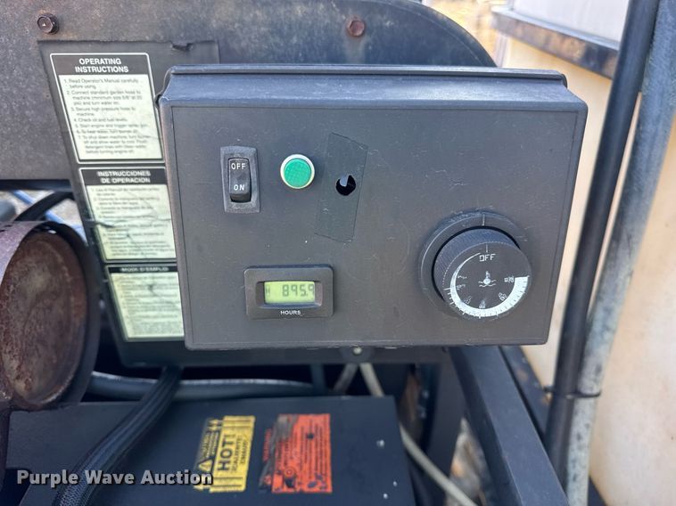 image for item EC4086 Karcher Shark pressure washer trailer