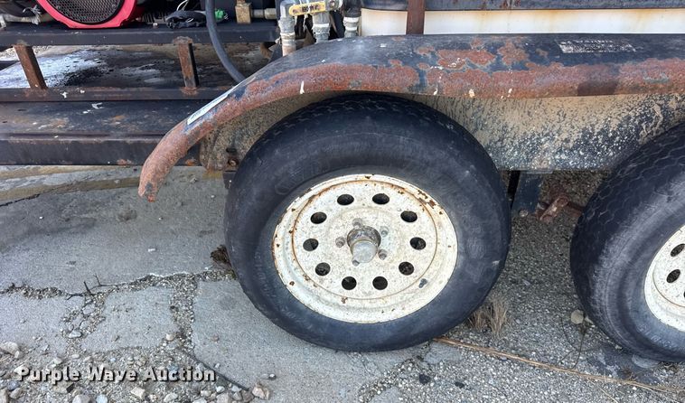 image for item EC4086 Karcher Shark pressure washer trailer