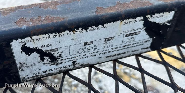 image for item EC4086 Karcher Shark pressure washer trailer