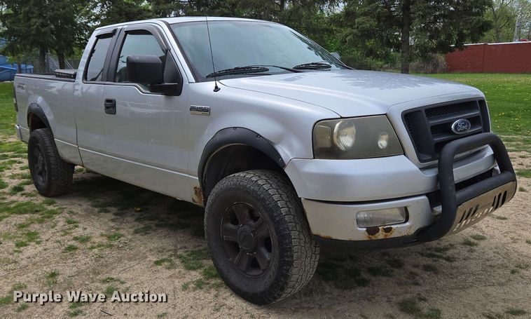 image for item EC4208 2005 Ford F150 SuperCab pickup truck