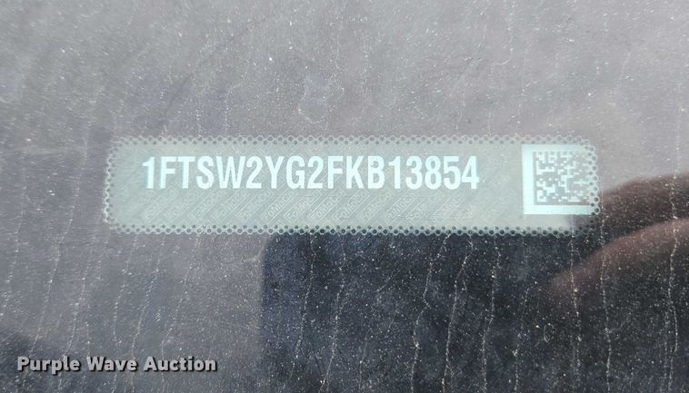 image for item EC4256 2015 Ford Transit 350 van