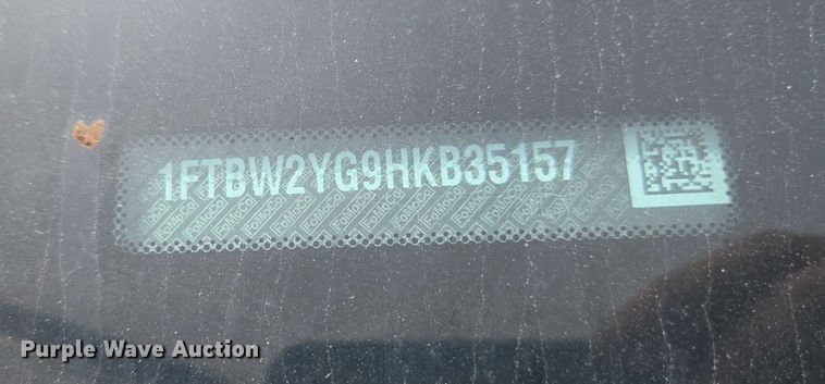 image for item EC4258 2017 Ford Transit 350 van