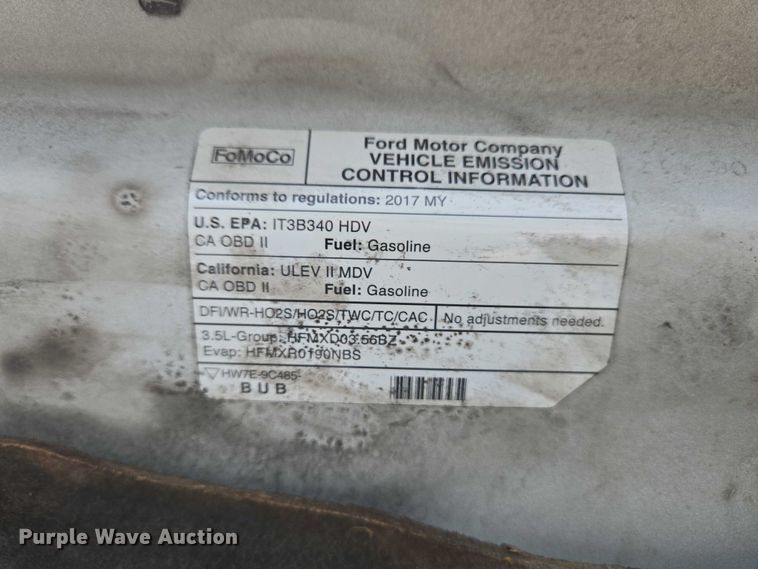 image for item EC4259 2017 Ford Transit 350 van