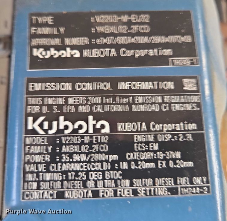 image for item EC4273 2011 Moffett M55 forklift