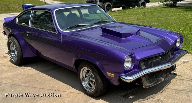 image for item EC7986 1973 Chevrolet Vega drag car