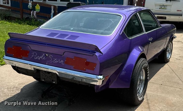 image for item EC7986 1973 Chevrolet Vega drag car