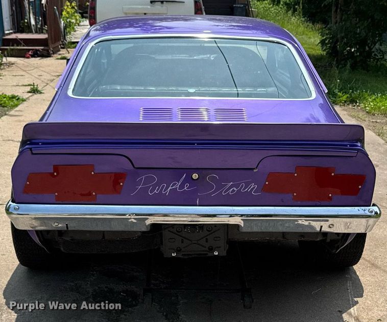 image for item EC7986 1973 Chevrolet Vega drag car