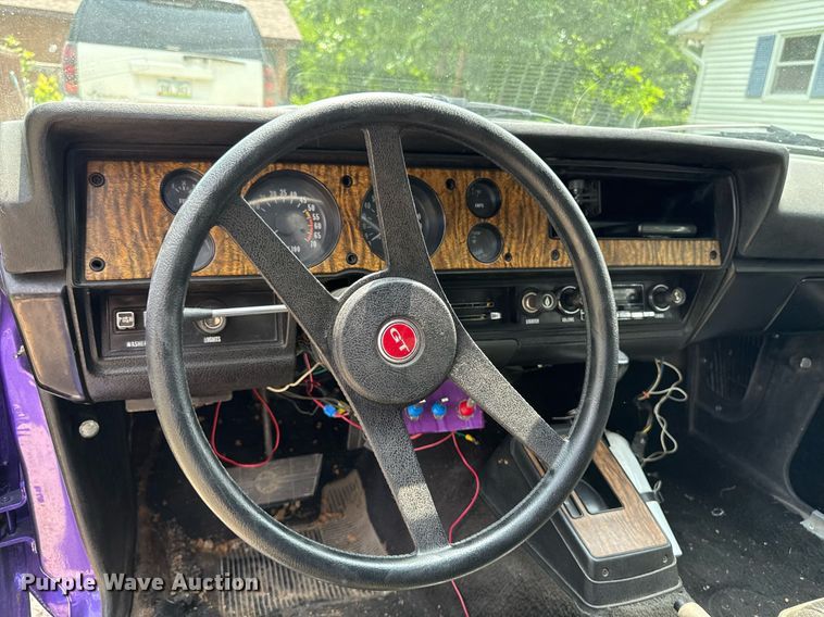 image for item EC7986 1973 Chevrolet Vega drag car