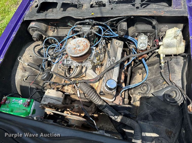 image for item EC7986 1973 Chevrolet Vega drag car