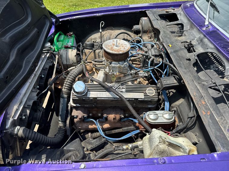 image for item EC7986 1973 Chevrolet Vega drag car