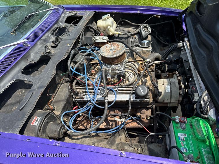 image for item EC7986 1973 Chevrolet Vega drag car