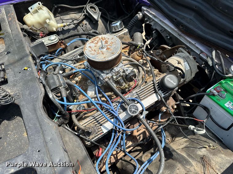 image for item EC7986 1973 Chevrolet Vega drag car