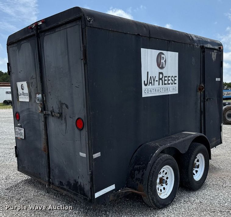 image for item ED5684 2002 W-W enclosed cargo trailer