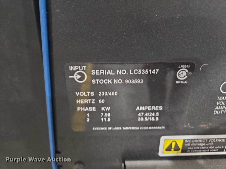 image for item EF1484 Miller Invision 354MP welder