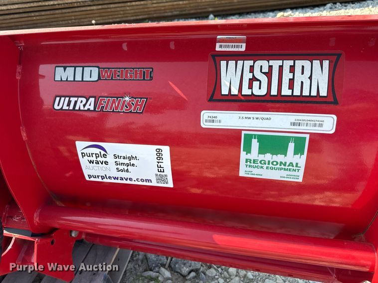 image for item EF1999 Western Mid Weight Plow snow plow