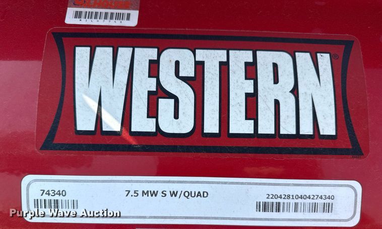 image for item EF1999 Western Mid Weight Plow snow plow