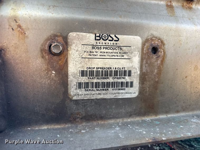 image for item EF2001 2020 Boss SNR24001 snow pusher