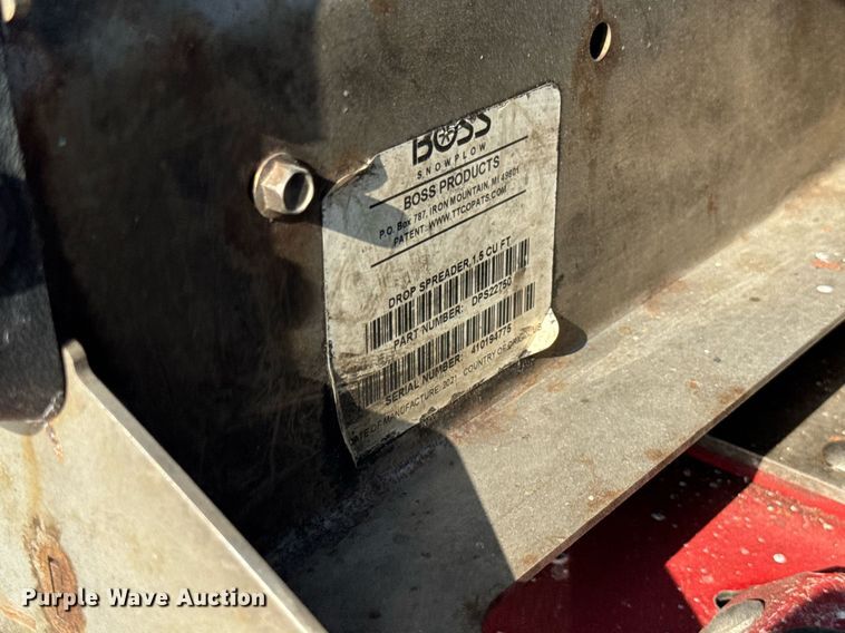 image for item EF2002 2020 Boss SNR24001 snow plow