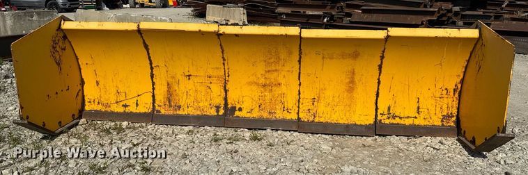 image for item EF2005 Arctic Sectional Sno-Pusher wheel loader snow pusher