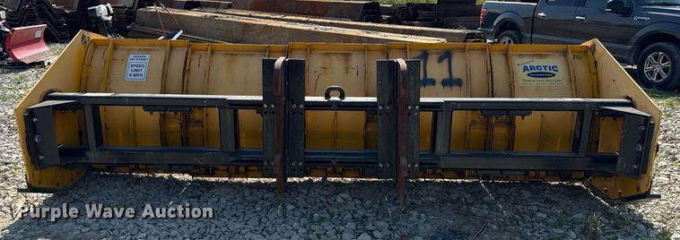 image for item EF2005 Arctic Sectional Sno-Pusher wheel loader snow pusher