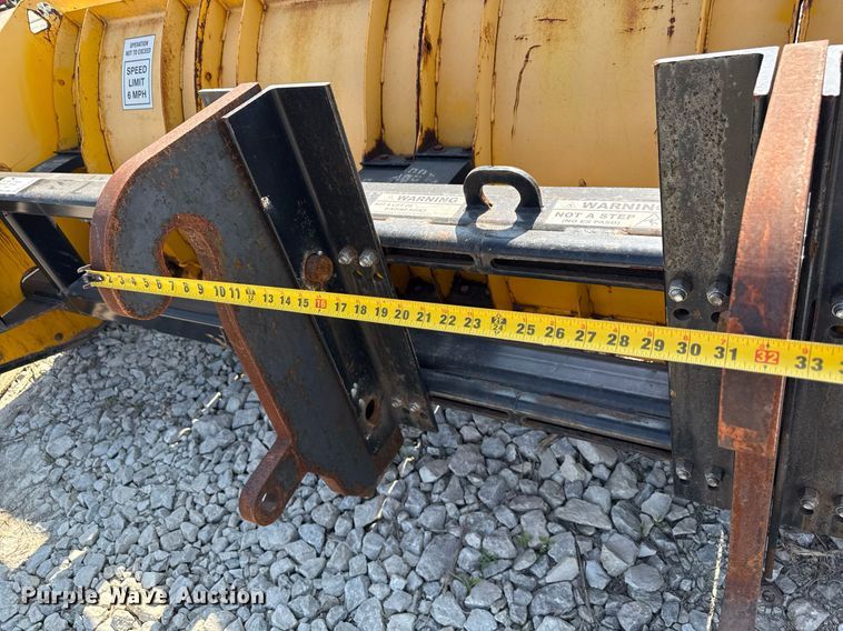 image for item EF2005 Arctic Sectional Sno-Pusher wheel loader snow pusher