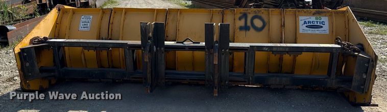 image for item EF2006 Arctic Sectional Sno-Pusher wheel loader snow pusher