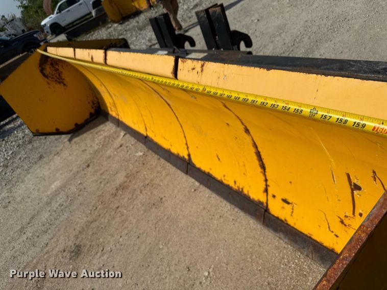 image for item EF2006 Arctic Sectional Sno-Pusher wheel loader snow pusher