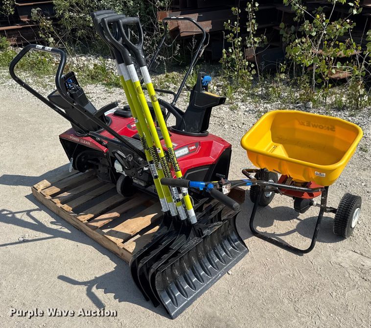 image for item EF2009  (2) Toro Power Clear snow blowers