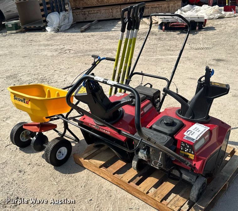 image for item EF2009  (2) Toro Power Clear snow blowers