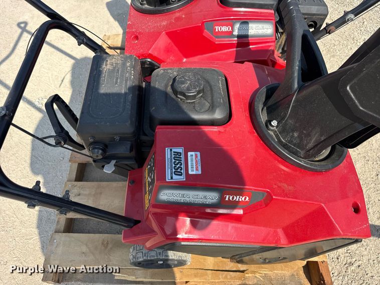 image for item EF2009  (2) Toro Power Clear snow blowers