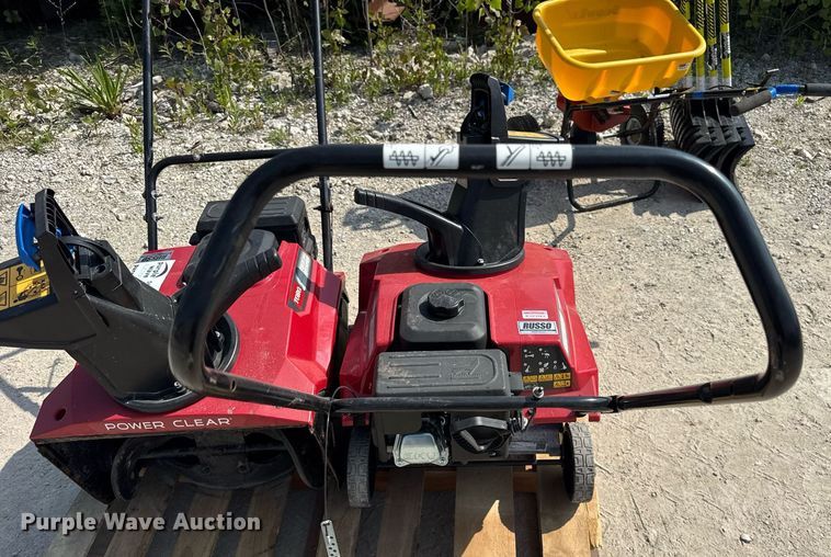 image for item EF2009  (2) Toro Power Clear snow blowers