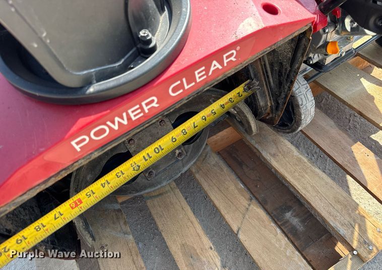 image for item EF2009  (2) Toro Power Clear snow blowers