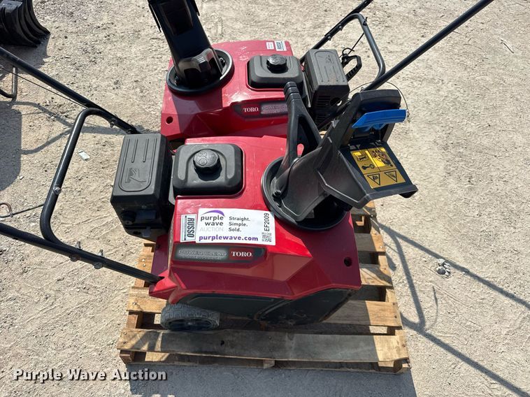 image for item EF2009  (2) Toro Power Clear snow blowers