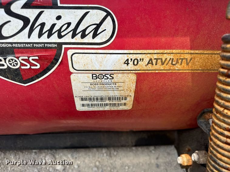 image for item EF2014 2020 Boss SNR24001 snow pusher