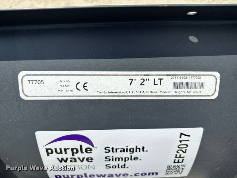 image for item EF2017 SnowEx LT snow plow